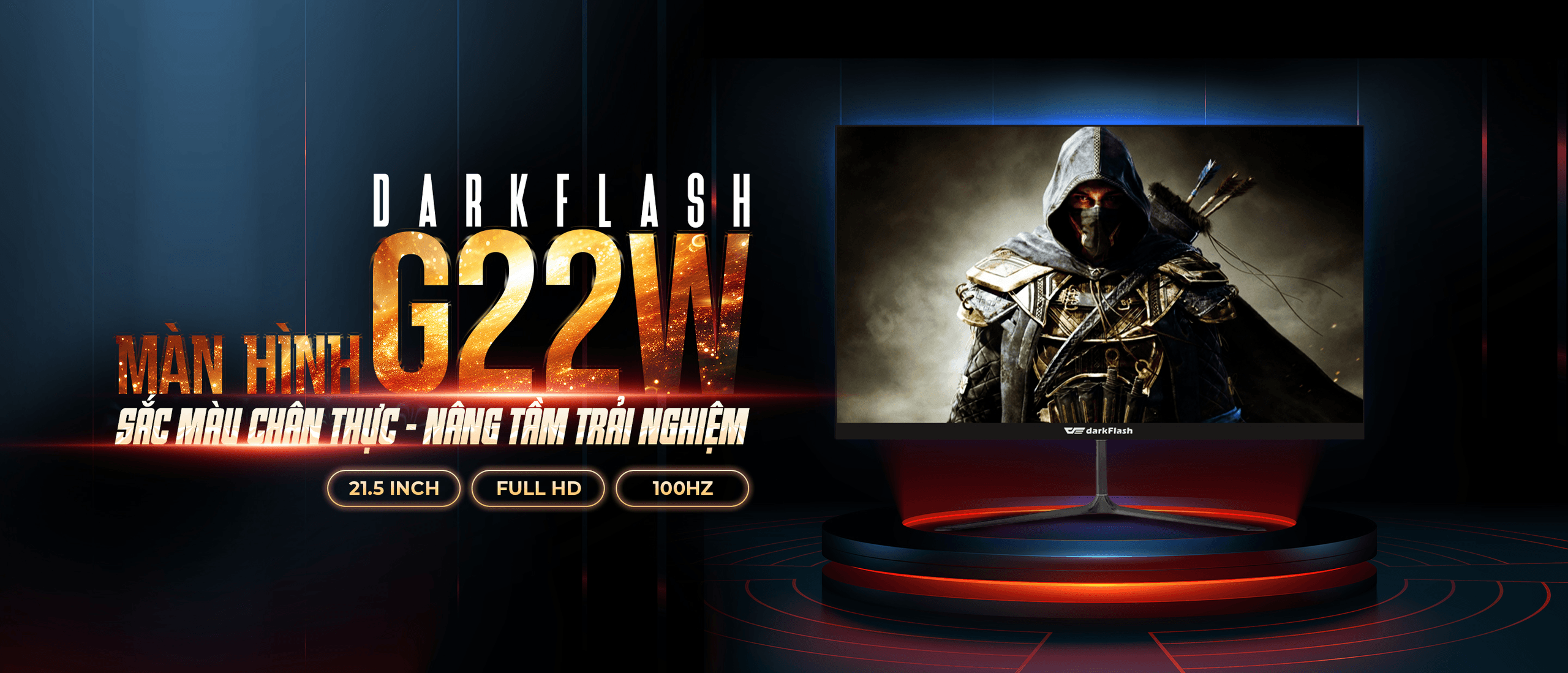 MÀN HÌNH CHUYÊN NGHIỆP DARKFLASH G22W