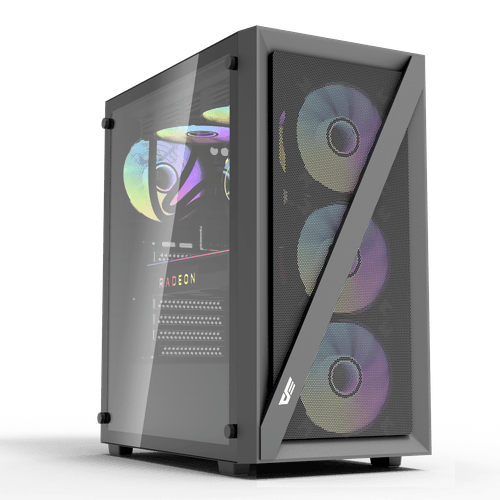 DK260 エア ATX PCケース - ダークフラッシュ