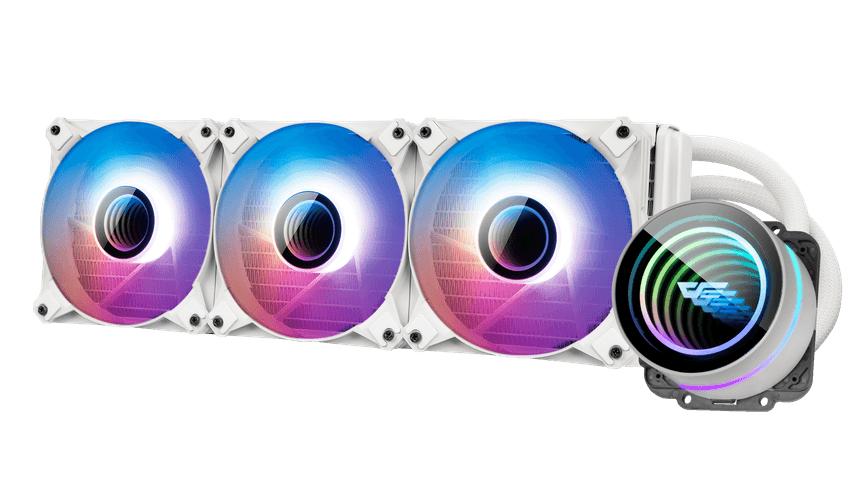 dertora  DX-360 ARGB 水冷CPUクーラー Amazon | CPS 360mmラジエーター デュアルポンプ搭載 水冷CPU