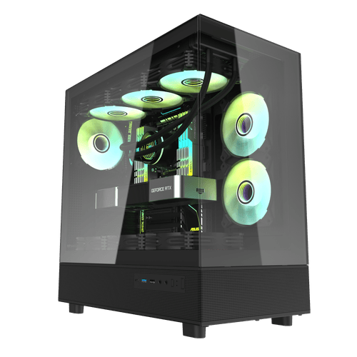 DPX90 ATX PCケース - ダークフラッシュ