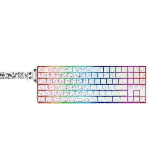 Teclado mecânico com interruptor magnético EZ87 - darkFlash