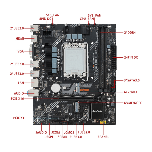 Mainboard H610M-VGD-V1