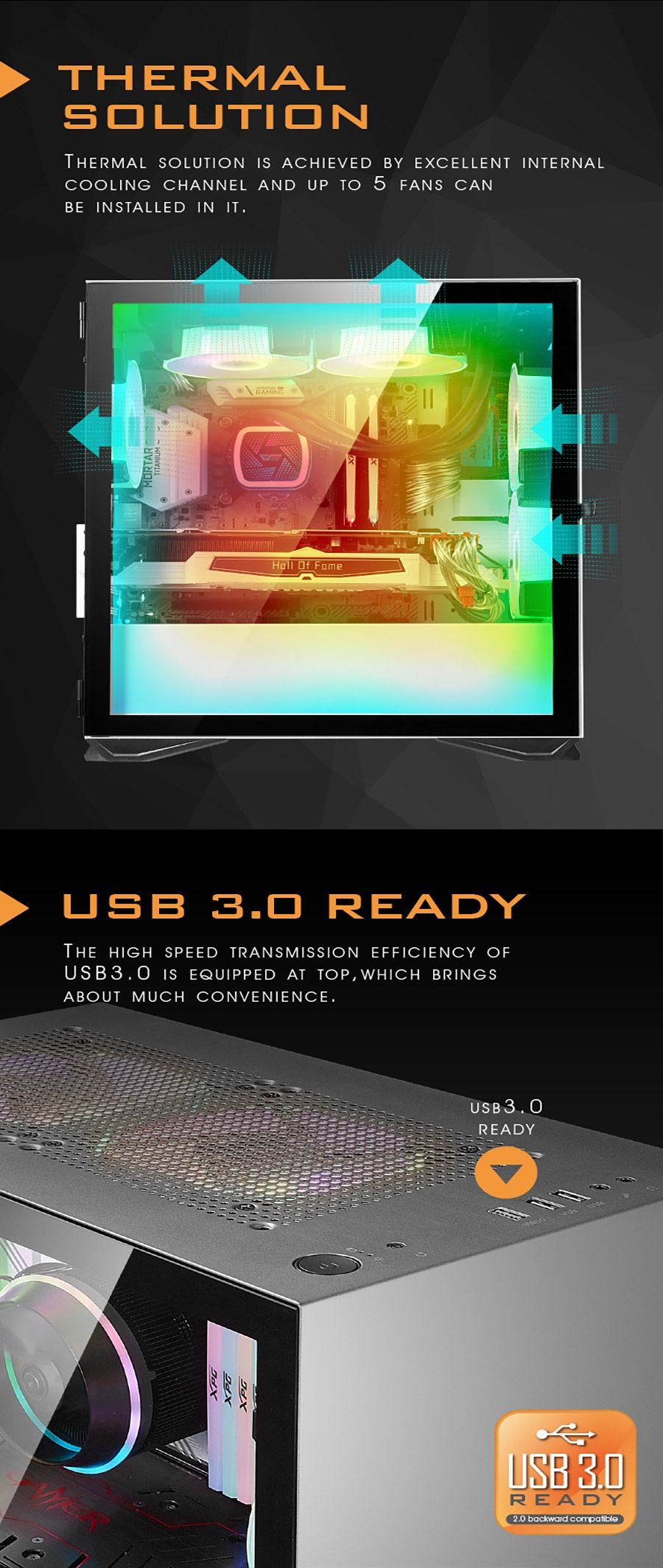 DLM22 MATX PCケース - darkFlash