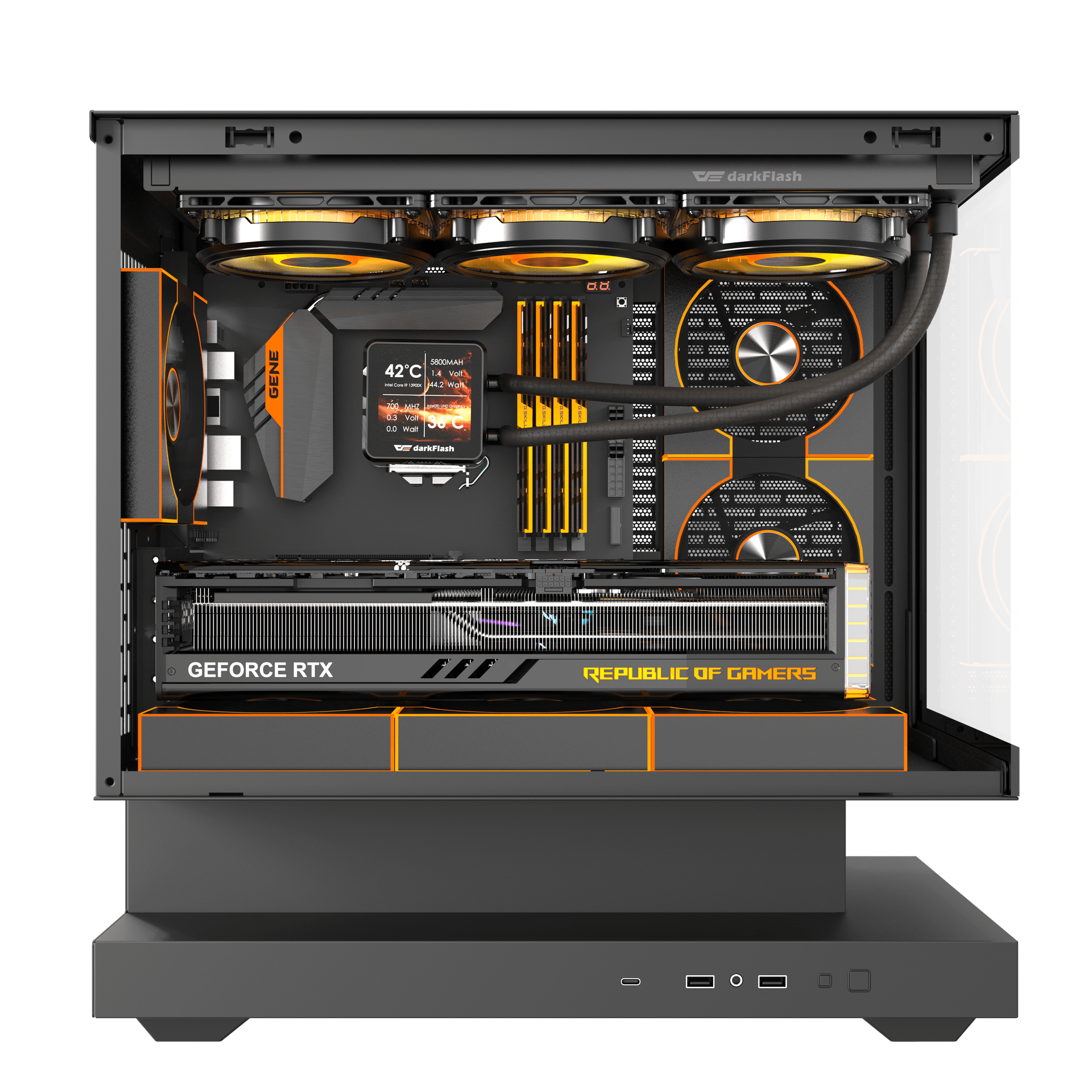 Vỏ máy tính FLOATRON F1 M-ATX