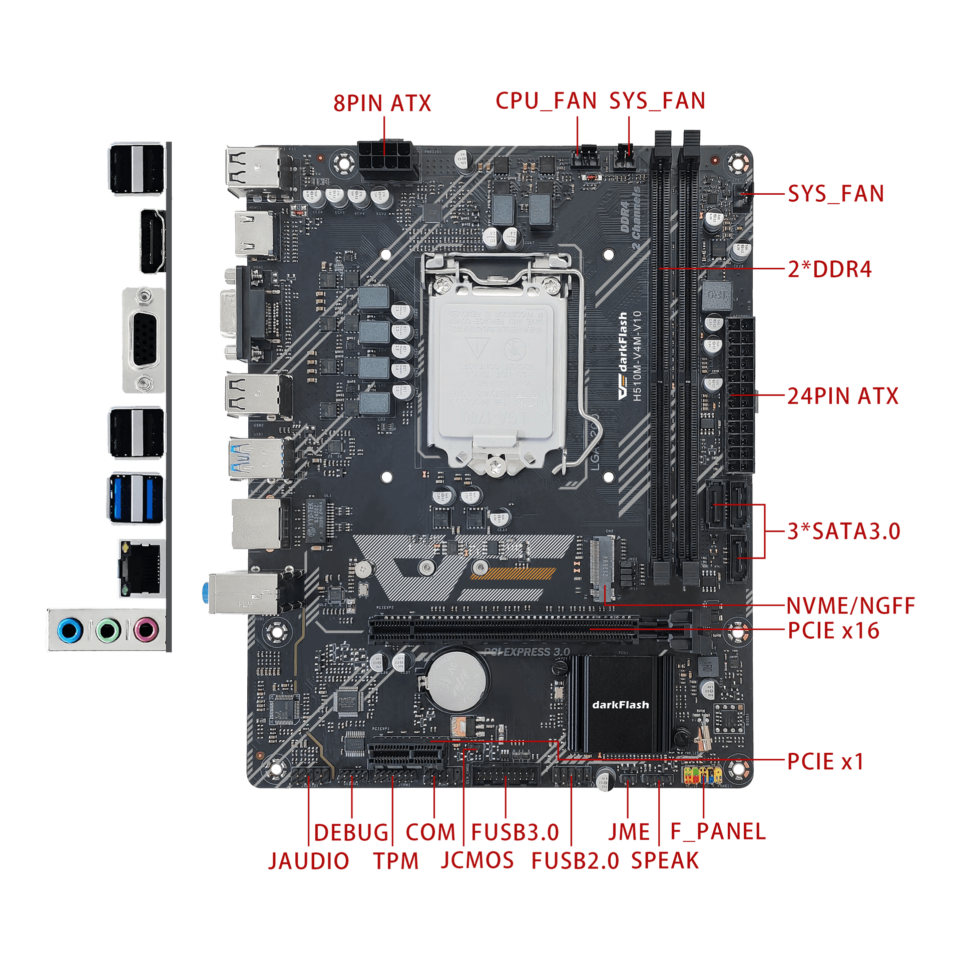 Mainboard H510M-V4M-V10