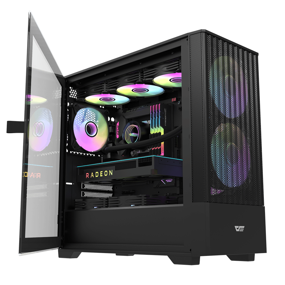 DK415M M-ATX PCケース - darkFlash