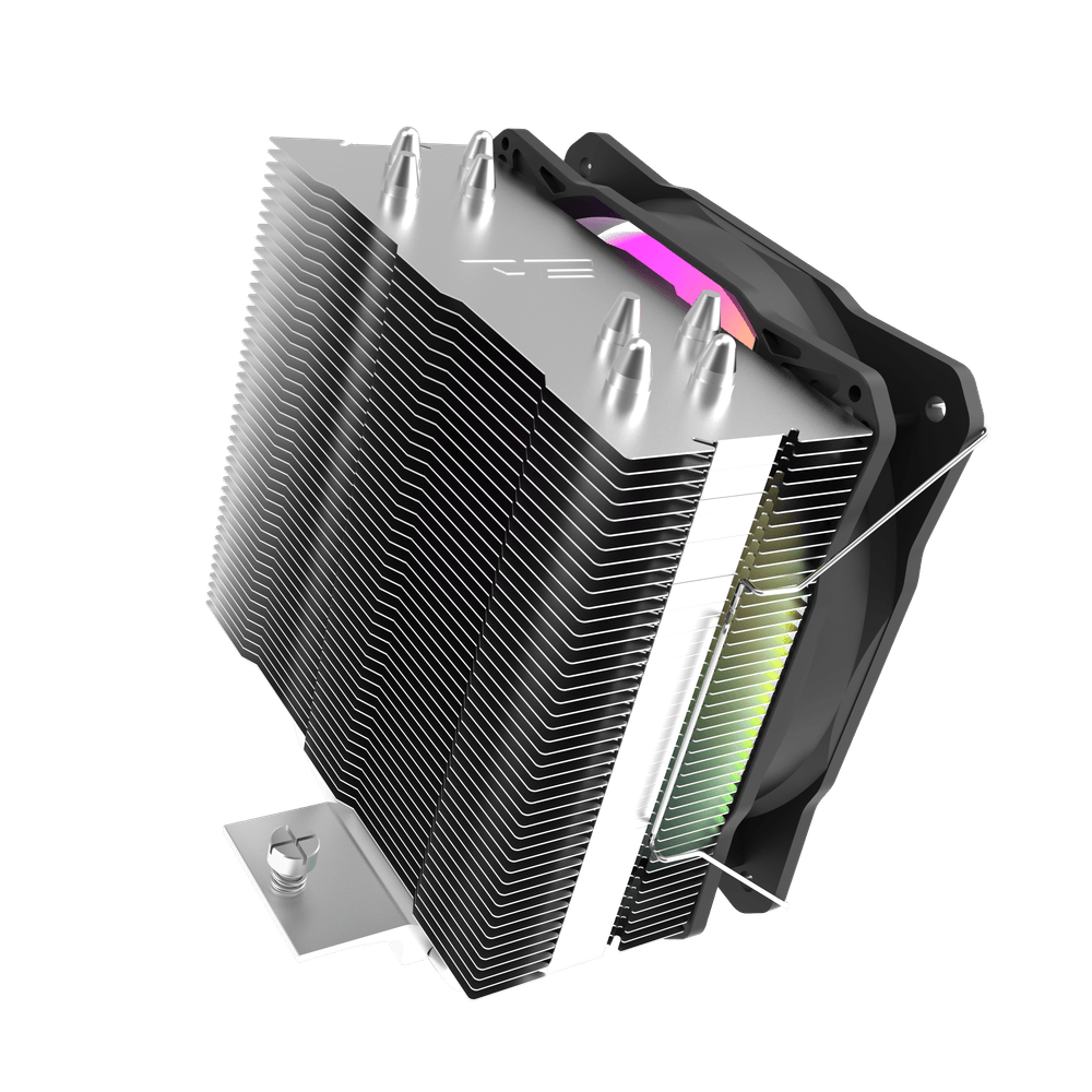 コレクション ICOUSA Storm Z4 Rainbow LED Tower CPU Cooler - darkFlash