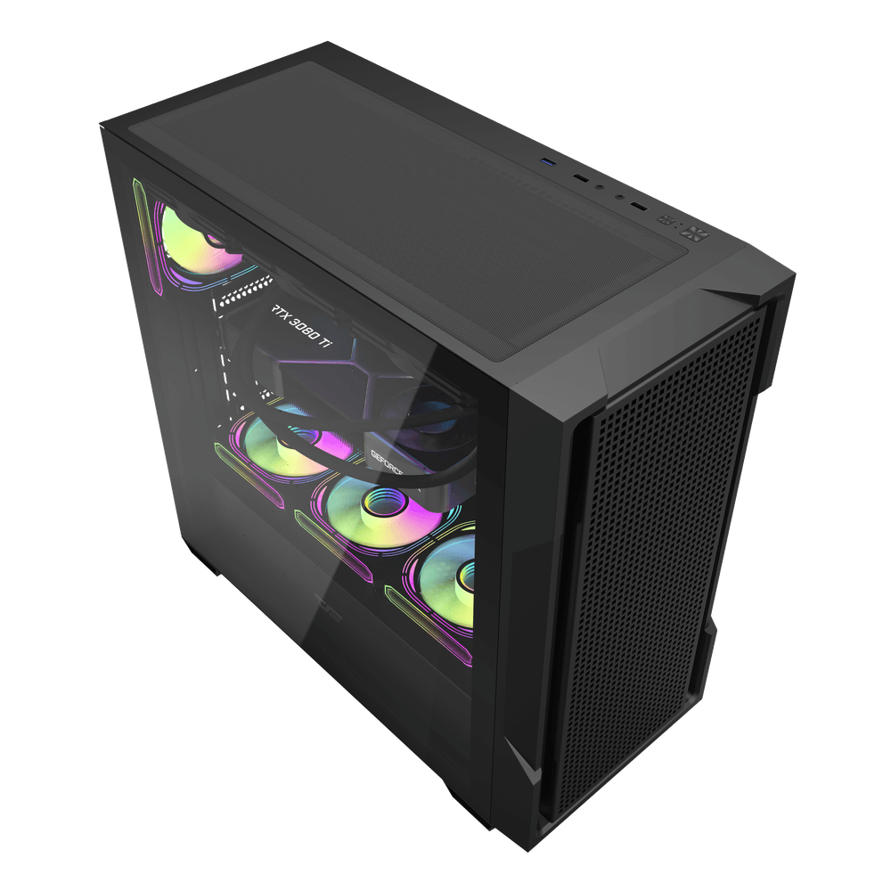 DS900 メッシュ ATX PC ケース - darkFlash